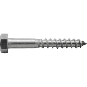 Surub pentru Lemn ALLROUNDMARIN DIN 571 A4, 8x80mm, 100buc/pac