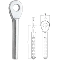 Terminal cu Ochi pentru Cablu AQUINOX 4mm