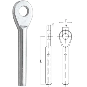 Terminal cu Ochi pentru Cablu AQUINOX 6mm