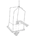 Vela de Ventilatie pentru Barca TREM, 60cm Vela de Ventilatie pentru Barca TREM, 60cm
