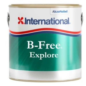 Vopsea Antivegetativa INTERNATIONAL B-Free Explore, Marin Bleau, 2.5L