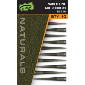 Conuri FOX Edges Naturals Naked Line Tail Rubbers Nr.10, 10buc/pac Conuri FOX Edges Naturals Naked Line Tail Rubbers Nr.10, 10buc/pac