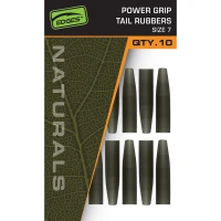 Conuri Fox Edges Naturals Power Grip Tail Rubbers Nr.7, 10buc/pac Conuri Fox Edges Naturals Power Grip Tail Rubbers Nr.7, 10buc/pac