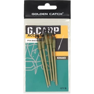 Tije Plumb GOLDEN CATCH PVA Bag Stems, Large, 5buc/pac
