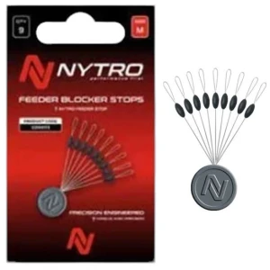 Opritoare Silicon NYTRO Oval Feeder Blocker Stops M Opritoare Silicon NYTRO Oval Feeder Blocker Stops M