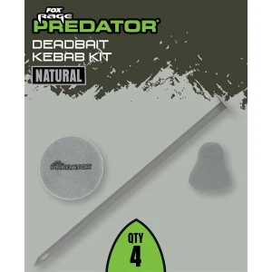Fox Rage Predator Deadbait Kebab Kit, Natural, 4buc/pac Fox Rage Predator Deadbait Kebab Kit, Natural, 4buc/pac