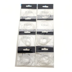 Set Tub Varnis Siliconic FL 0.5mm-1.2mm 8buc Set Tub Varnis Siliconic FL 0.5mm-1.2mm 8buc