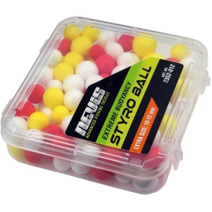 Bilute Flotante NEVIS Extreme Buoyancy Styro Balls, 10-12mm Bilute Flotante NEVIS Extreme Buoyancy Styro Balls, 10-12mm