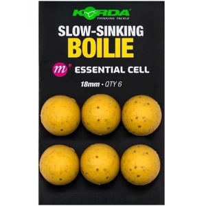 Boilies Korda Artificial Essential Cell Slow Sinking Boilie18mm, 9buc/pac Boilies Korda Artificial Essential Cell Slow Sinking Boilie18mm, 9buc/pac