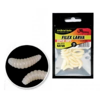 Larve Arificiale Filfishing Filex Super Soft Ff11, Natur, 20mm, 15buc/pac