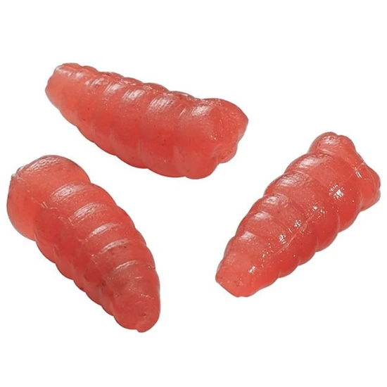 Larve de Musca Berkley PowerBait Worms Red, 1cm, 110buc -1079178