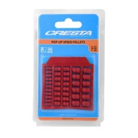 Momeli Artificiale Spro Cresta Pop-up Speed Pellets, Red, 39buc/plic