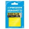 Momeli Artificiale Spro Cresta Spaghetti Worms - Fluo Yellow