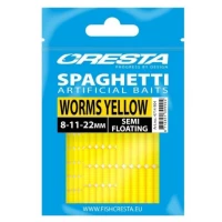 Momeli Artificiale Spro Cresta Spaghetti Worms - Fluo Yellow Momeli Artificiale Spro Cresta Spaghetti Worms - Fluo Yellow