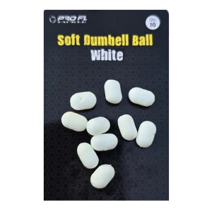 Pop Up Artificial PRO FL Dumbell, Alb, 6x10mm Pop Up Artificial PRO FL Dumbell, Alb, 6x10mm