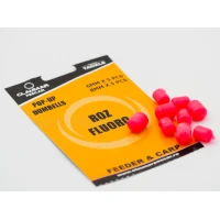 Pop Up Dumbells Claumar 10Buc 5x6mm-5x8mm Roz Fluoro