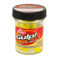Viermi Artificiali Berkley Gulp! Alive Honey Worm Original Scent Honey Yellow 18buc/borcan Viermi Artificiali Berkley Gulp! Alive Honey Worm Original Scent Honey Yellow 18buc/borcan