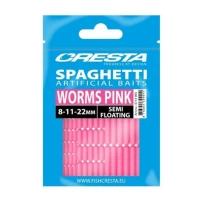 Viermi Artificiali Spro Cresta Pop-up Spaghetti Worms, Fluo Pink, 8-11-12mm, 45buc/plic Viermi Artificiali Spro Cresta Pop-up Spaghetti Worms, Fluo Pink, 8-11-12mm, 45buc/plic