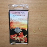 Viermi artificiali Enterprise Tackle Imitation Maggots - White Viermi artificiali Enterprise Tackle Imitation Maggots - White