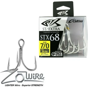 Ancore Triple CULTIVA STX-68TN 5668 Taff Wire, Nr.2/0, 4buc/pac