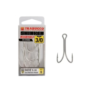 ANCORE  TRABUCCO DUBLE SHINKEN S-36 NR 3/0 6BUC/PLIC ANCORE  TRABUCCO DUBLE SHINKEN S-36 NR 3/0 6BUC/PLIC