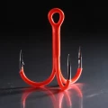 Ancora BKK Spear-21 UVO Treble Hook, Nr.4, 6buc/pac Ancora BKK Spear-21 UVO Treble Hook, Nr.4, 6buc/pac
