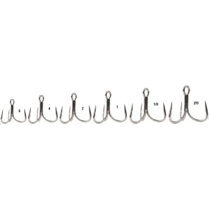 Ancora Tripla MUSTAD Grip Treble Steel ITG77, Nr.1/0, 6buc/pac Ancora Tripla MUSTAD Grip Treble Steel ITG77, Nr.1/0, 6buc/pac