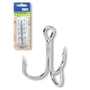 Ancora Zebco Topic Treble Hook Gunsmoke No.2/0 Ancora Zebco Topic Treble Hook Gunsmoke No.2/0