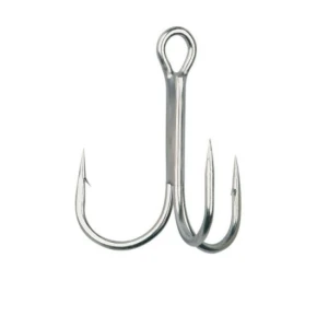 Ancore Gamakatsu 13N Treble Nickel 10buc/plic Nr.4 Ancore Gamakatsu 13N Treble Nickel 10buc/plic Nr.4