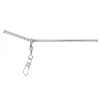 Tub Anti Tangle Mikado Metalic Cu Agrafa, 7cm, 3buc/pac