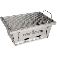Gratar FOX Cookware Foldable BBQ Inox, 38x26x3cm