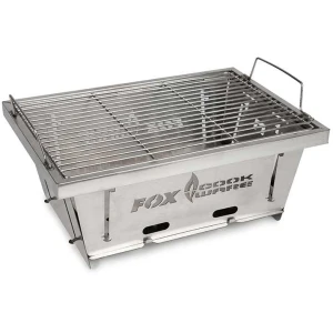 Gratar FOX Cookware Foldable BBQ Inox, 38x26x3cm Gratar FOX Cookware Foldable BBQ Inox, 38x26x3cm