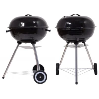 Gratar Pe Carbuni CATTARA Bari Mobil, 46cm, Capac - TT13027