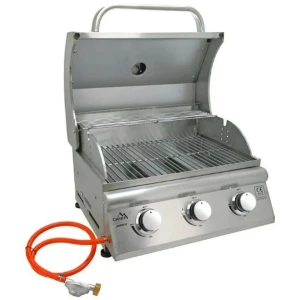 Gratar Table Top Pe Gaz CATTARA Garden, 9.6kw, Inox - TT14100