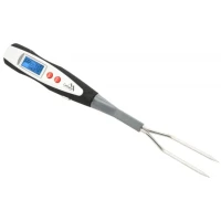 Termometru Digital Cattara Cu Furculita Si Lanterna Pentru Gratar, 38x4.5x3.5cm Termometru Digital Cattara Cu Furculita Si Lanterna Pentru Gratar, 38x4.5x3.5cm