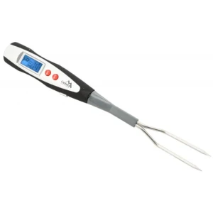 Termometru Digital Cattara Cu Furculita Si Lanterna Pentru Gratar, 38x4.5x3.5cm Termometru Digital Cattara Cu Furculita Si Lanterna Pentru Gratar, 38x4.5x3.5cm