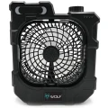 Ventilator Portabil + Baterie Externa Wolf Voltair Portable Fan & Powerbank, Black Ventilator Portabil + Baterie Externa Wolf Voltair Portable Fan & Powerbank, Black