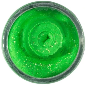 Pasta BERKLEY PowerBait Natural Glitter Trout Dough, Garlic, Green Glitter, 50g Pasta BERKLEY PowerBait Natural Glitter Trout Dough, Garlic, Green Glitter, 50g