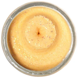 Pasta BERKLEY PowerBait Natural Glitter Trout Dough, Salmon Egg, Peach Glitter, 50g