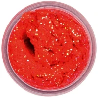 Pasta BERKLEY PowerBait Sinking Glitter Trout Dough, Salmon Egg Red Glitter, 50g
