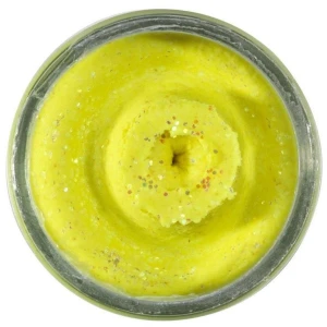 Pasta BERKLEY PowerBait Sinking Glitter Trout Dough, Sunshine Yellow Glitter, 50g