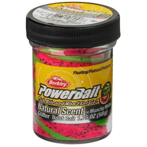 Pasta BERKLEY PowerBait Trout Dough Fruits Floating, Munchy Melon, 50g Pasta BERKLEY PowerBait Trout Dough Fruits Floating, Munchy Melon, 50g