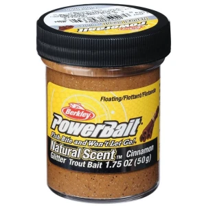 Pasta BERKLEY PowerBait Trout Dough Spices Floating, Cinnamon, 50g Pasta BERKLEY PowerBait Trout Dough Spices Floating, Cinnamon, 50g