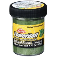 Pasta BERKLEY PowerBait Trout Dough Spices Floating, Oregano, 50g Pasta BERKLEY PowerBait Trout Dough Spices Floating, Oregano, 50g