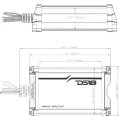 Amplificator Marin DS18 MP.4A, 4 Canale, 480W