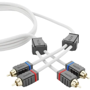 Cablu RCA Marin pentru Amplificator DS18 MOFCR-25FT, 2 Canale, 7.6m