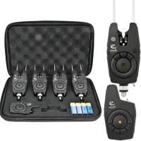 Set 4 Avertizoare Baracuda   Wireless Rf1688 Cu Statie