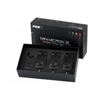 Set Avertizoare FOX Mini Micron X inc. Hardcases + Statie 3+1