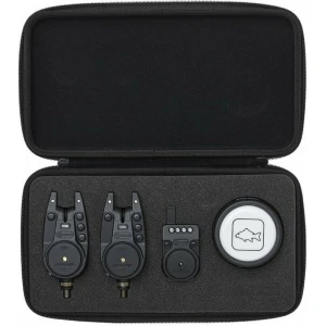 Set Avertizoare PROLOGIC C-Series Pro Alarm Set Fishing Bite Alarm Red Green, 2+1+1