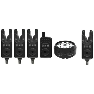 Set Avertizoare Sonik Cu Statie Si Lampa Semnalizare Cort, 4+1  Set Avertizoare Sonik Cu Statie Si Lampa Semnalizare Cort, 4+1